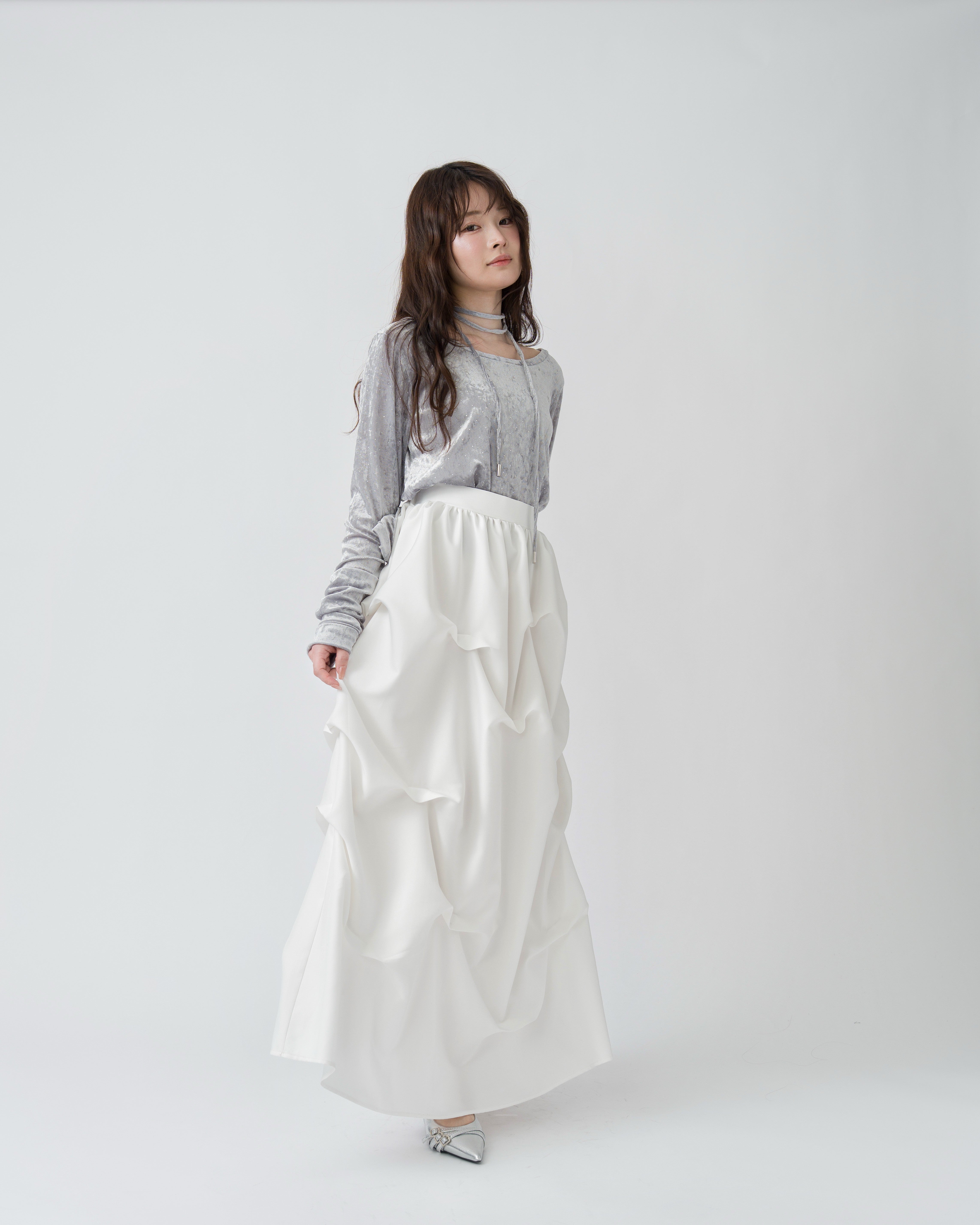 ランダムタックスカート｜MELLOWNEON (メロウネオン) 公式サイト