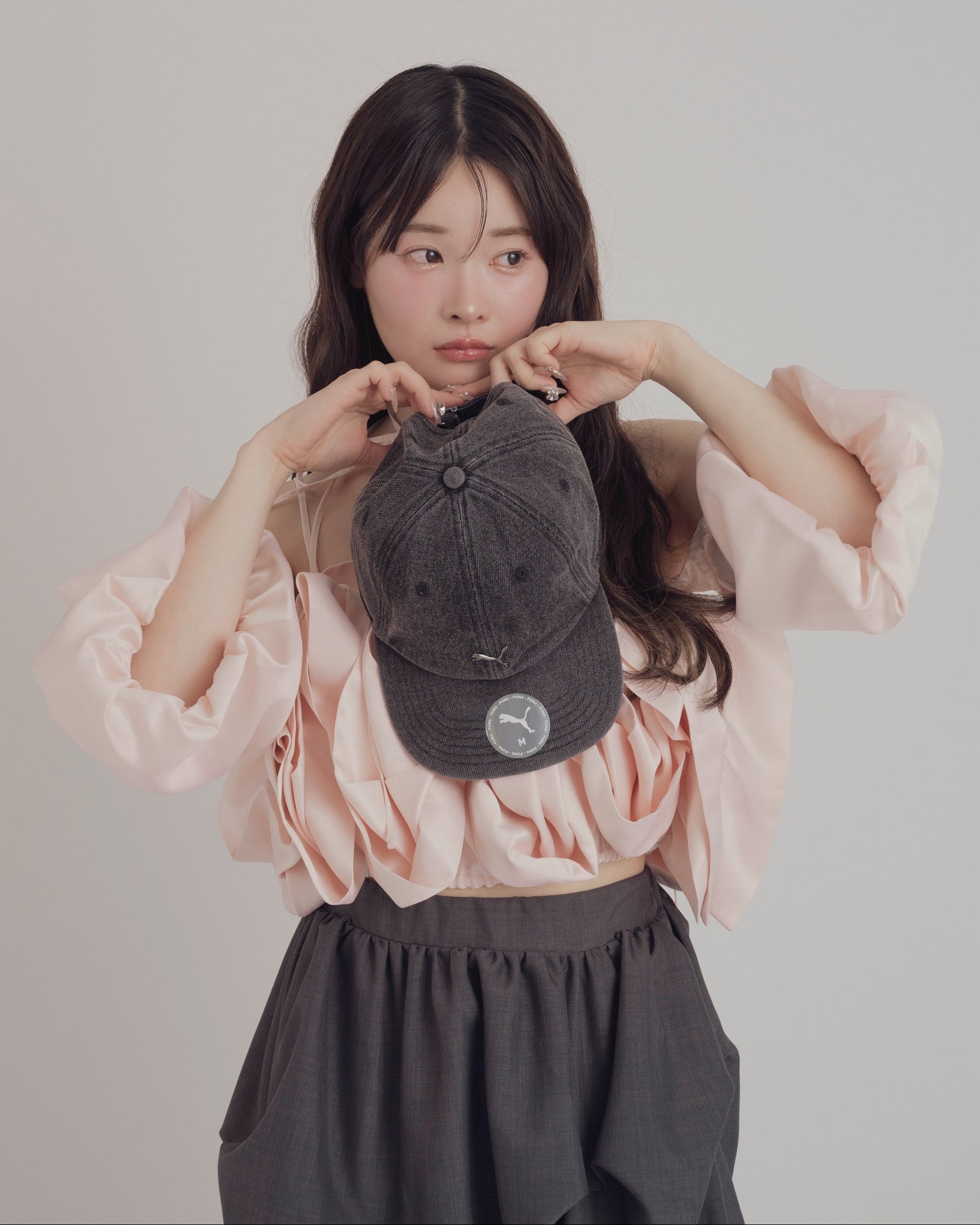 【PUMA】WARDROBE ESS メタル DAD キャップ