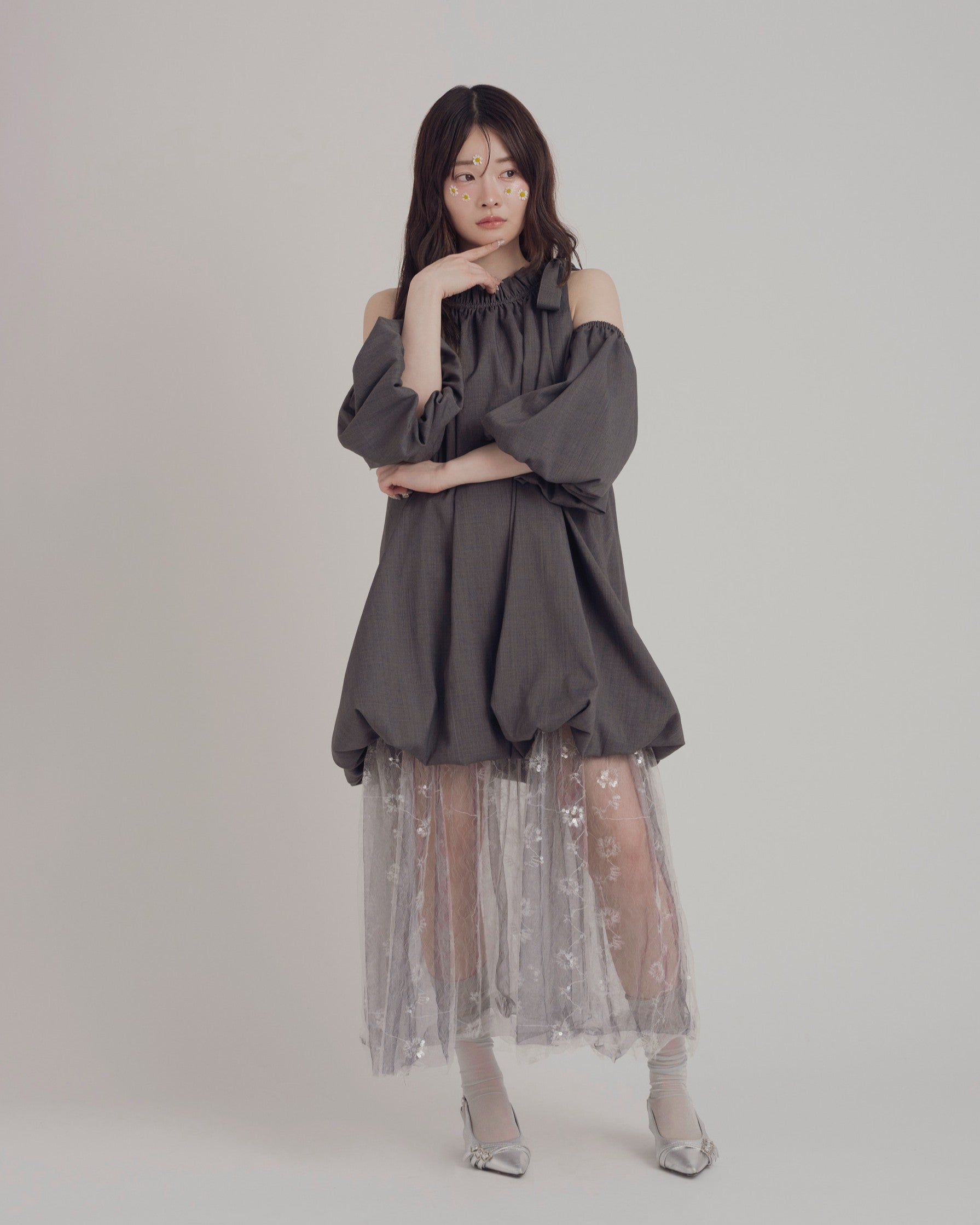 【予約】マルチウェイホルターネックワンピース