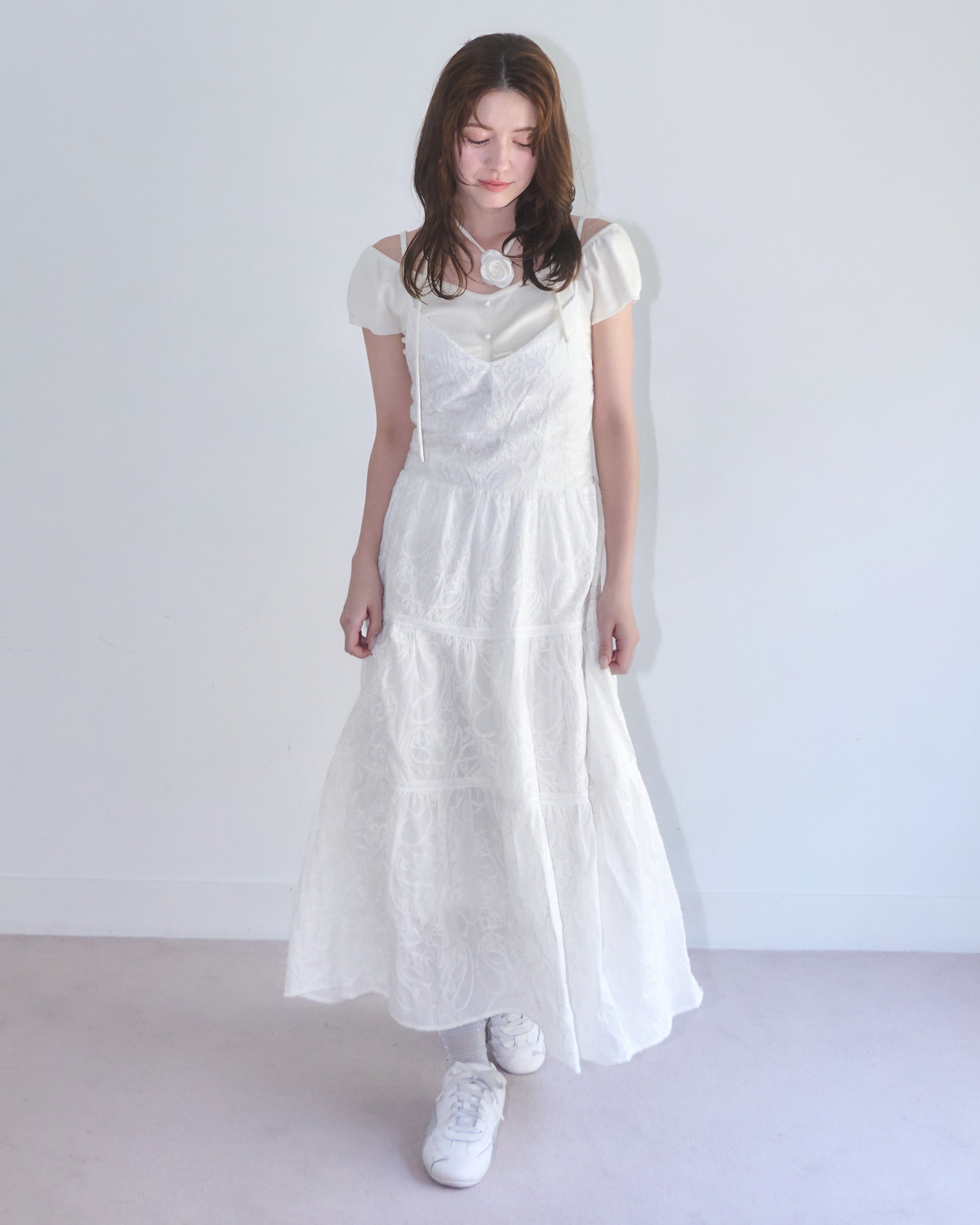 model:155cm/ホワイト
