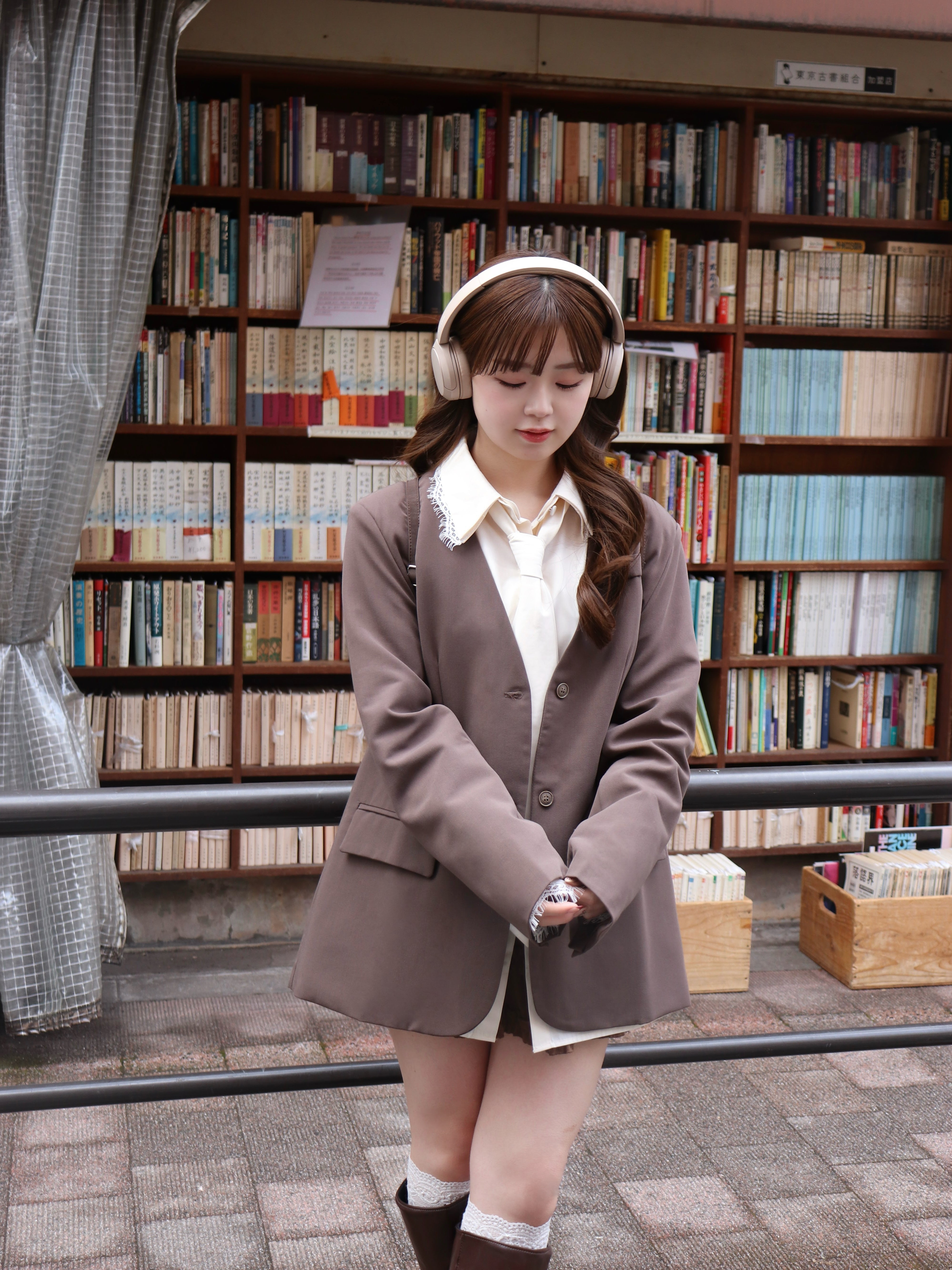 【一部予約】ネクタイセットレースドッキングシャツ