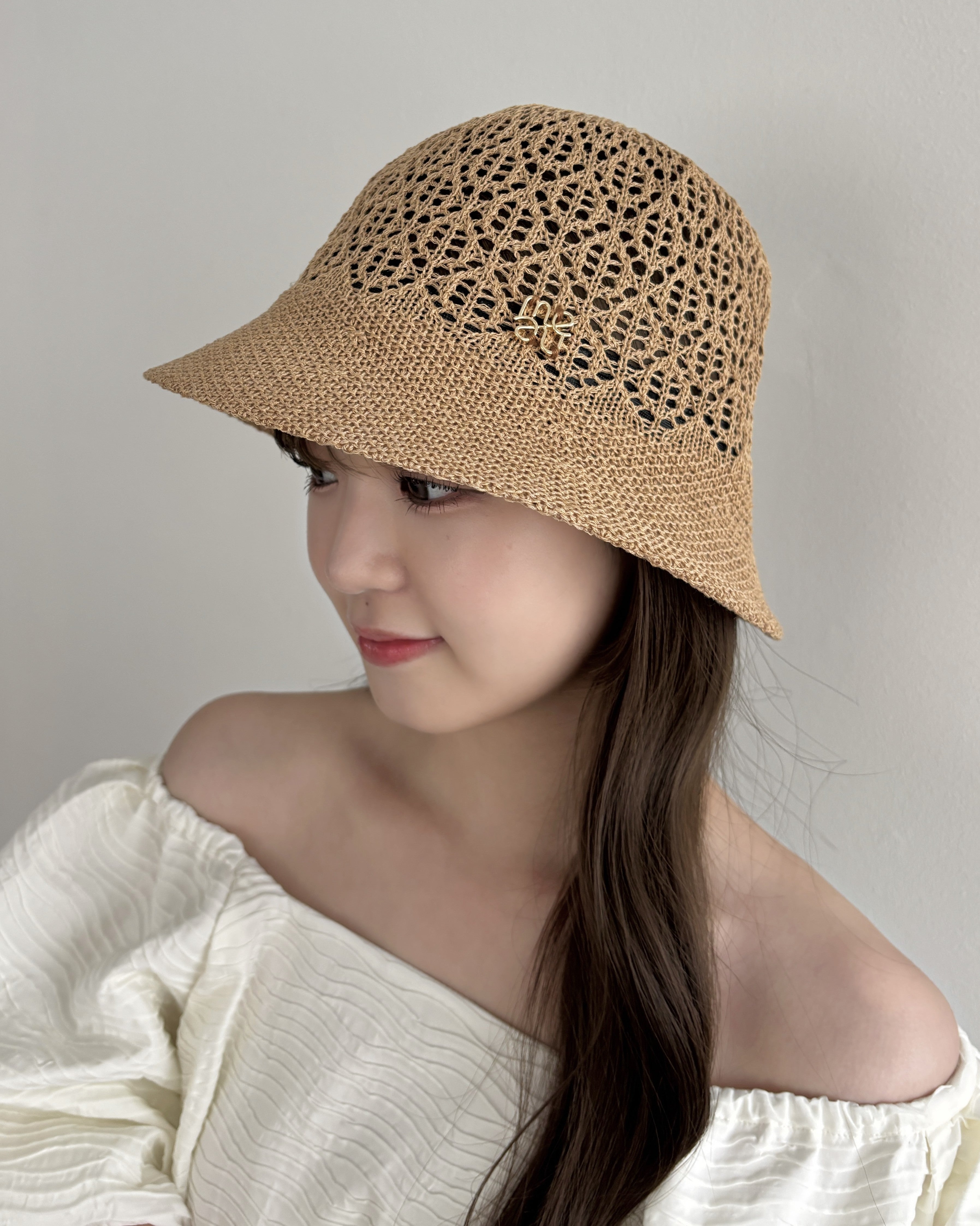 Logo Point Straw Hat