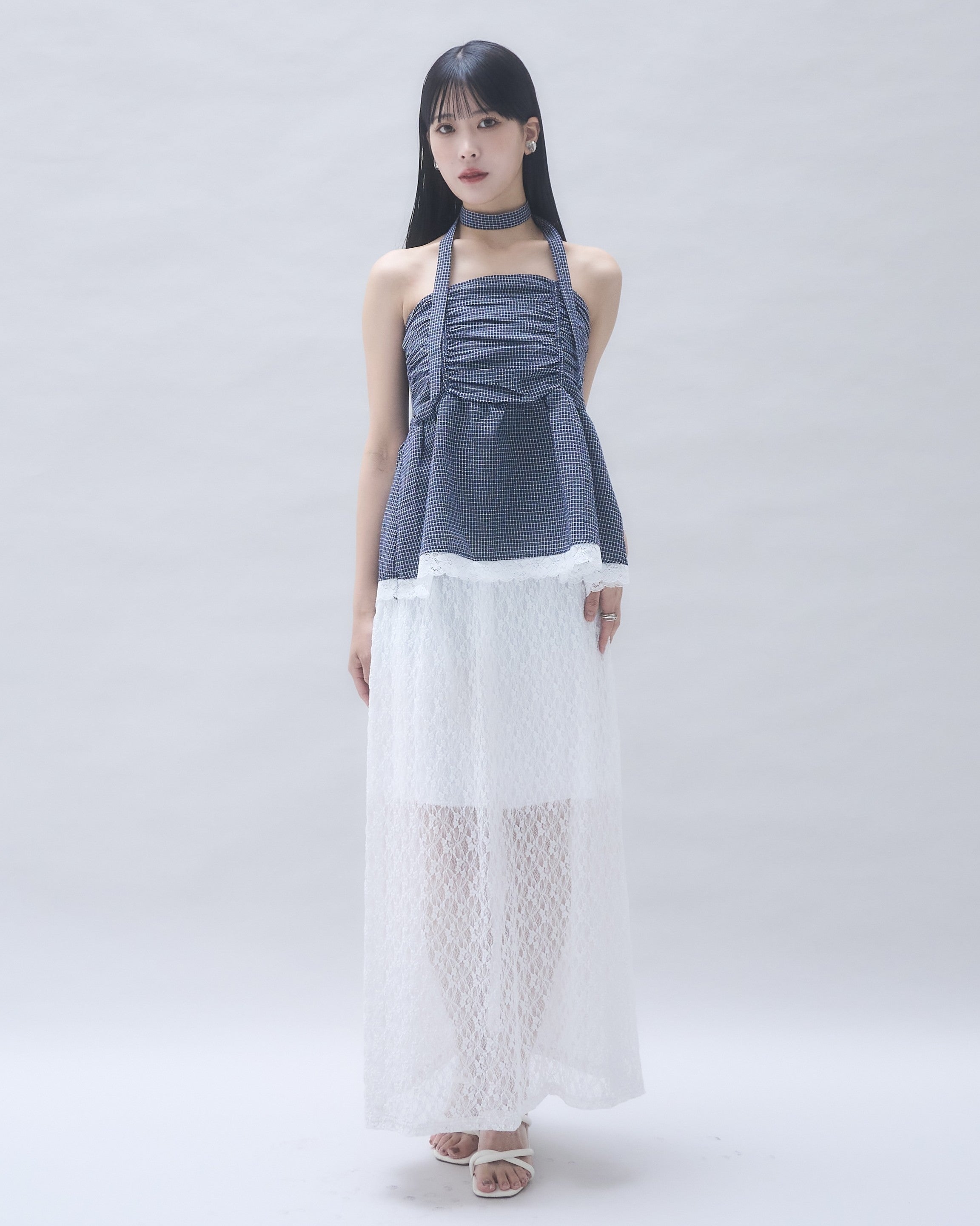 model:162cm/ホワイト