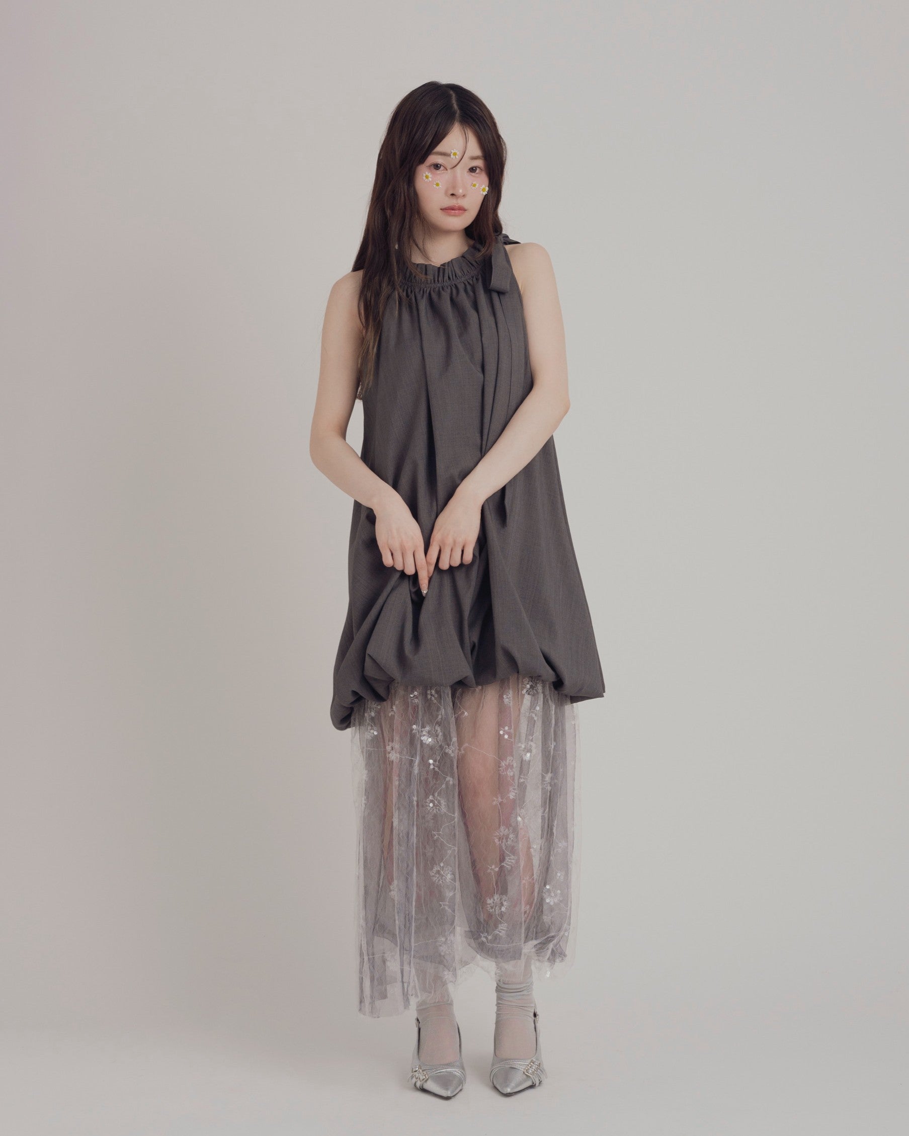 【予約】マルチウェイホルターネックワンピース