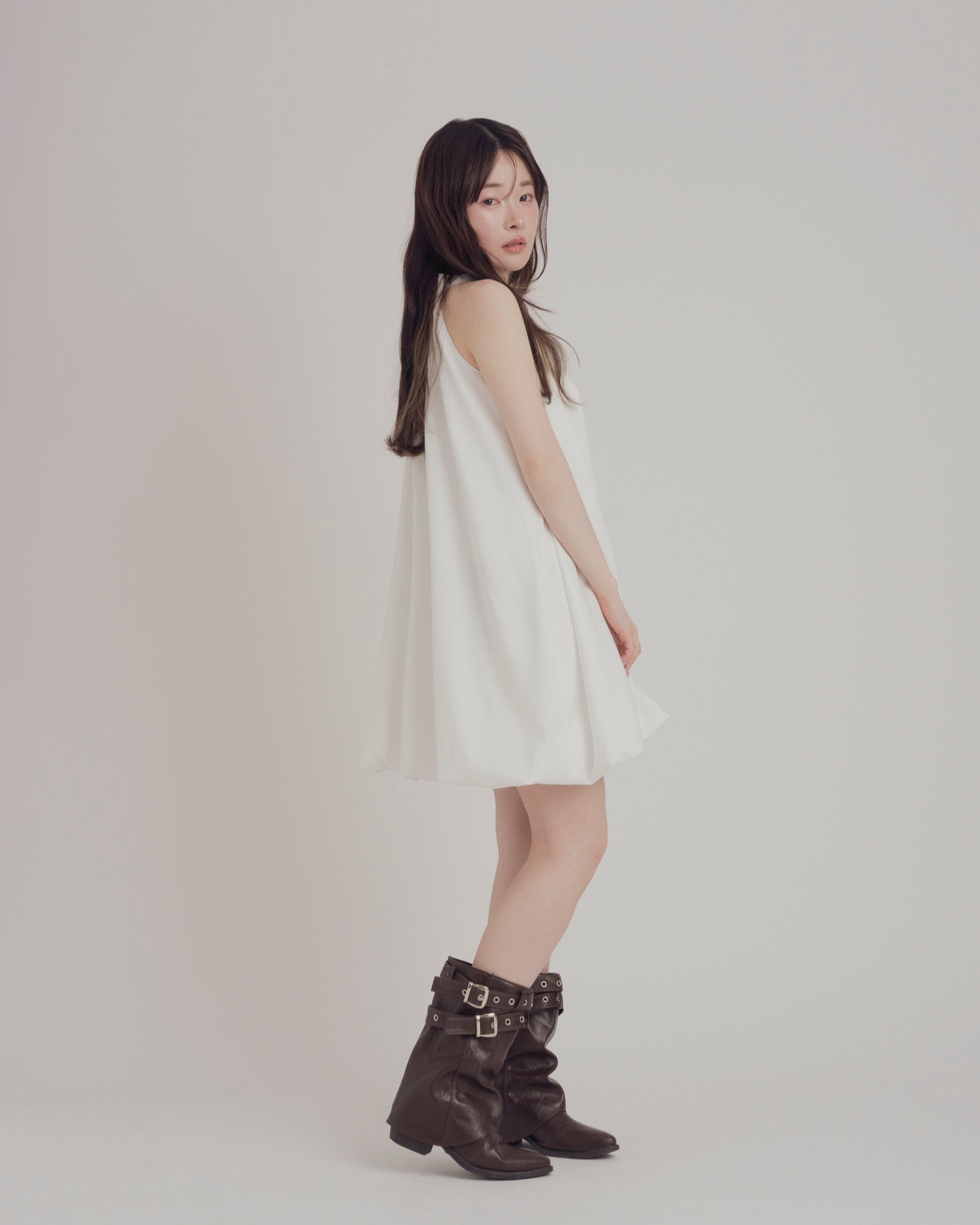 【予約】マルチウェイホルターネックワンピース