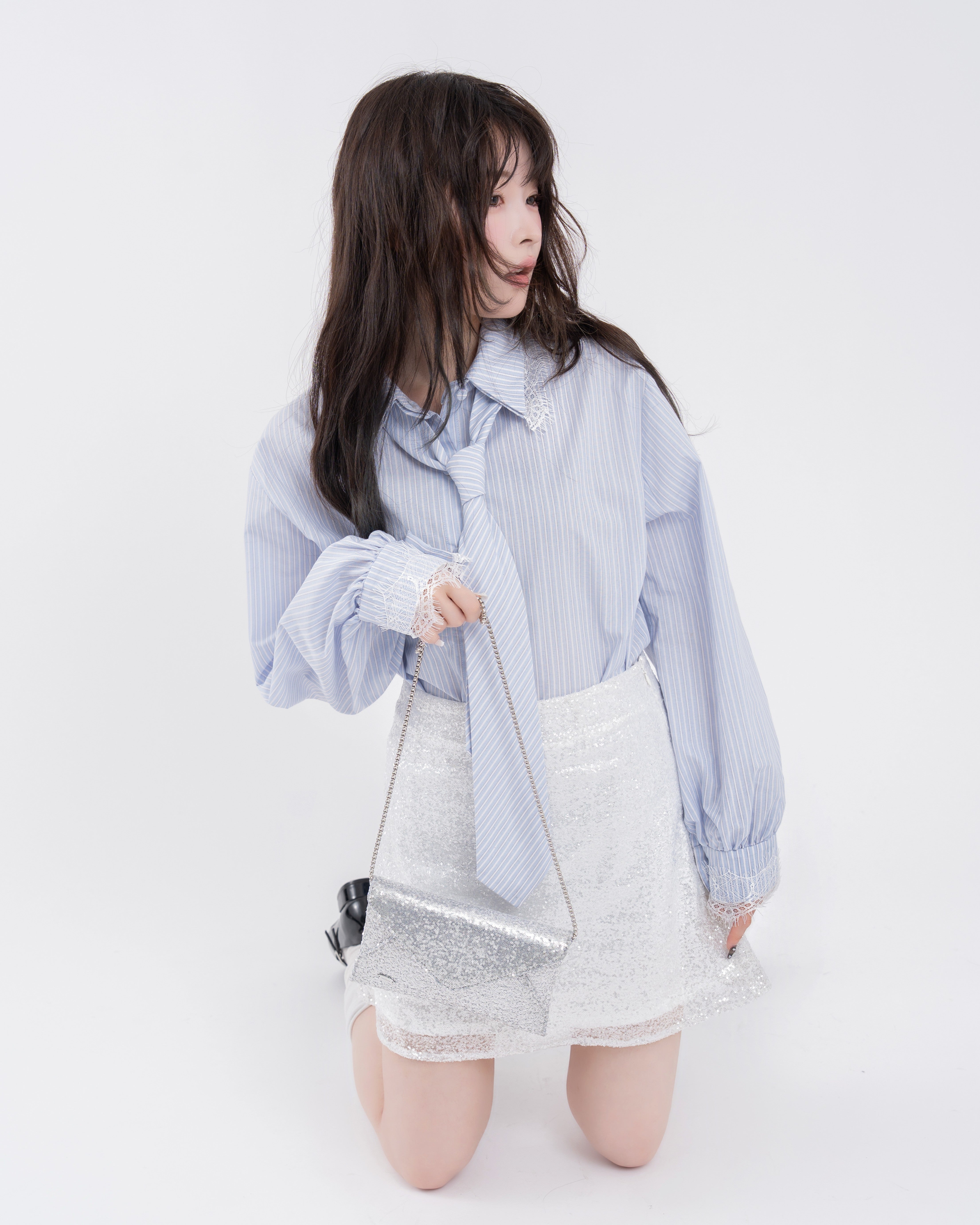 スパンコールミニスカート