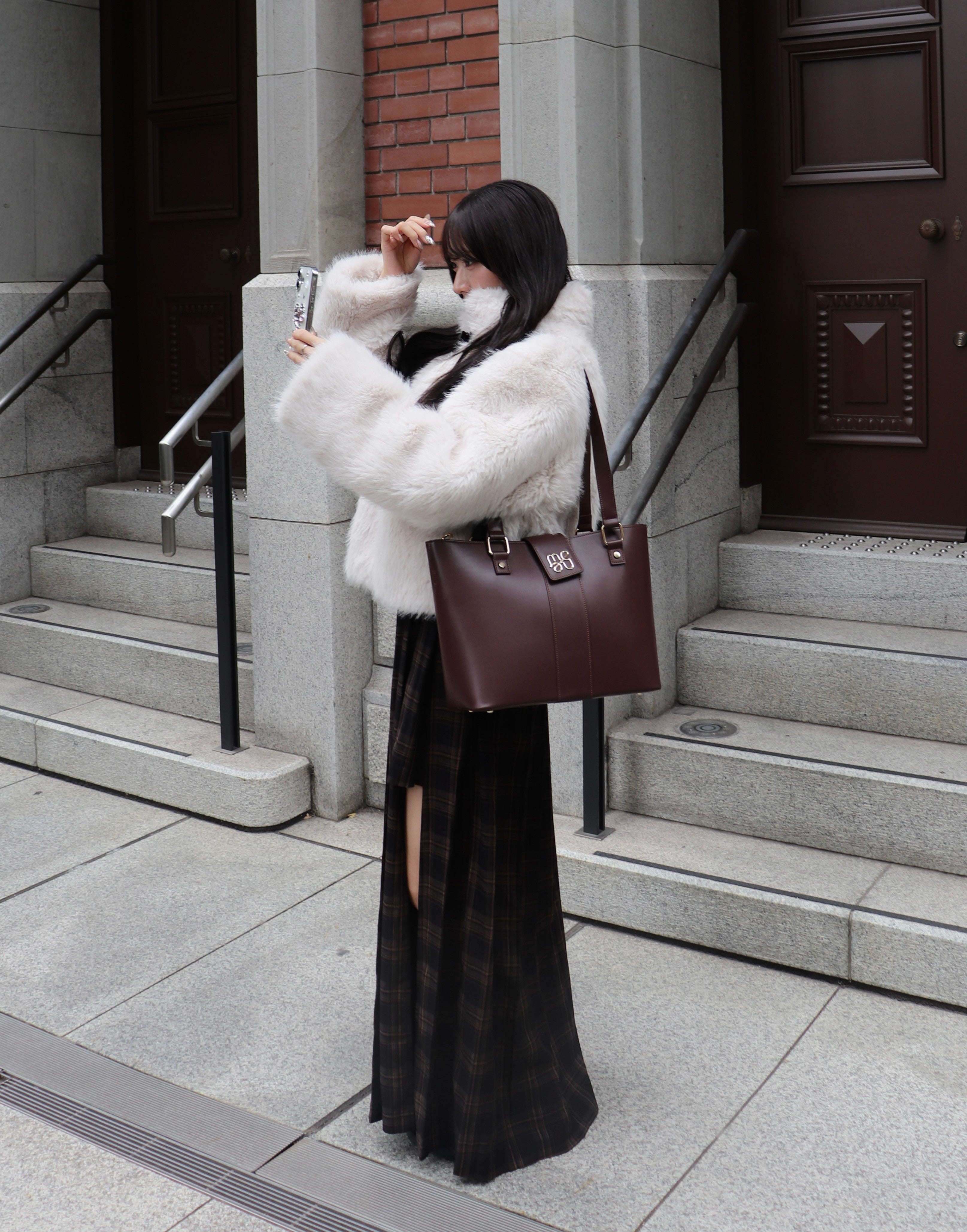 2wayA4ロゴベルトバッグ