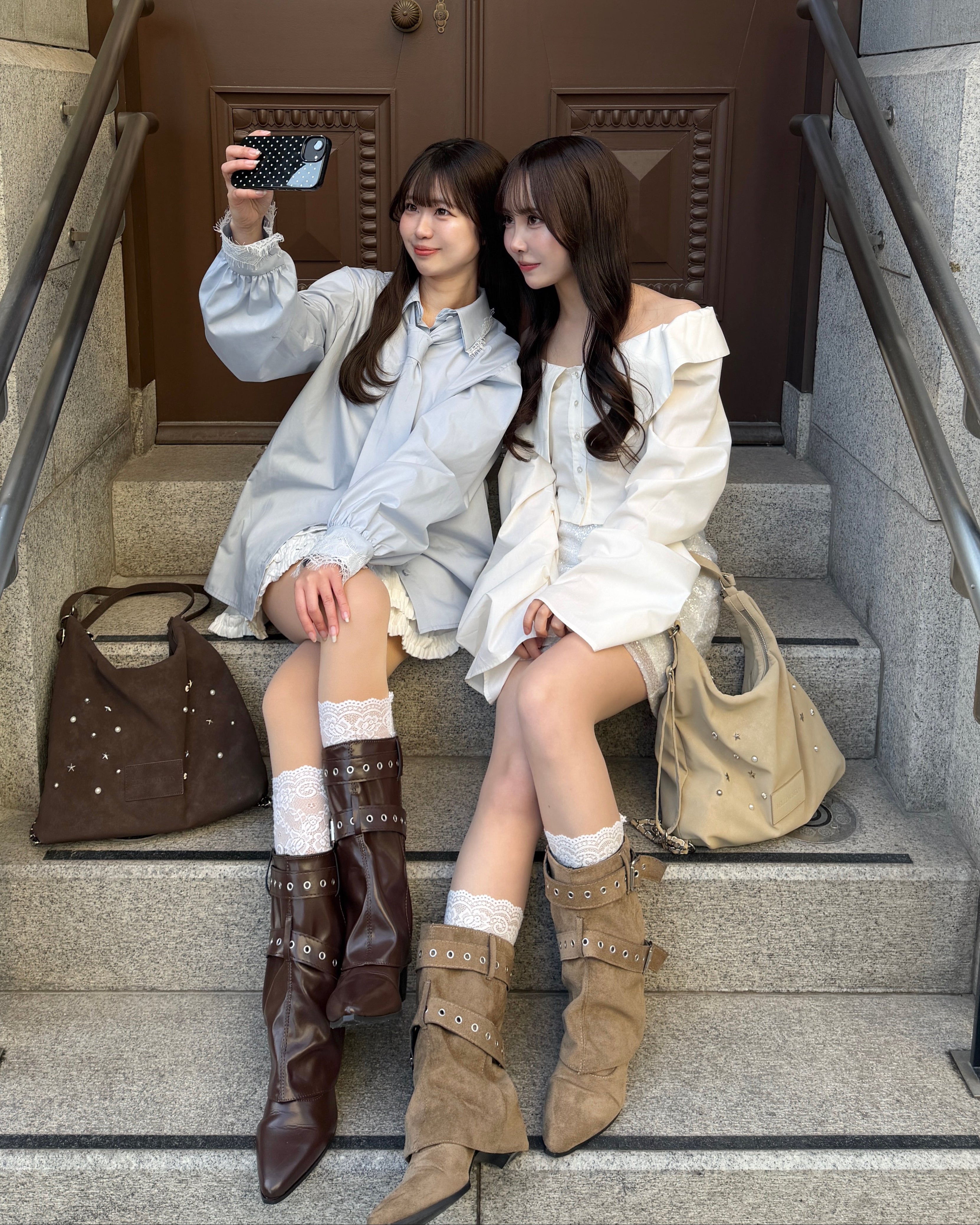 【一部予約】ネクタイセットレースドッキングシャツ