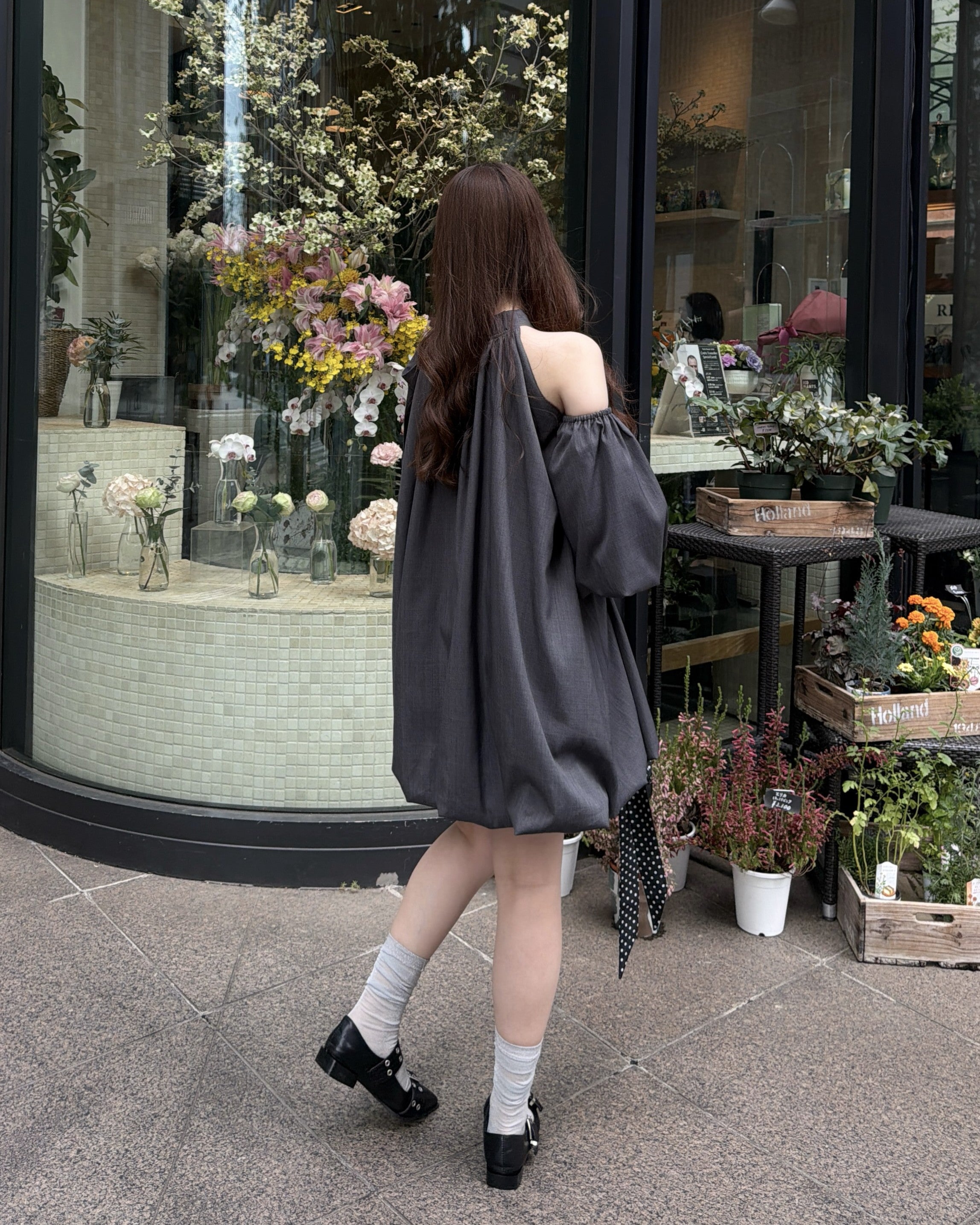 【予約】マルチウェイホルターネックワンピース