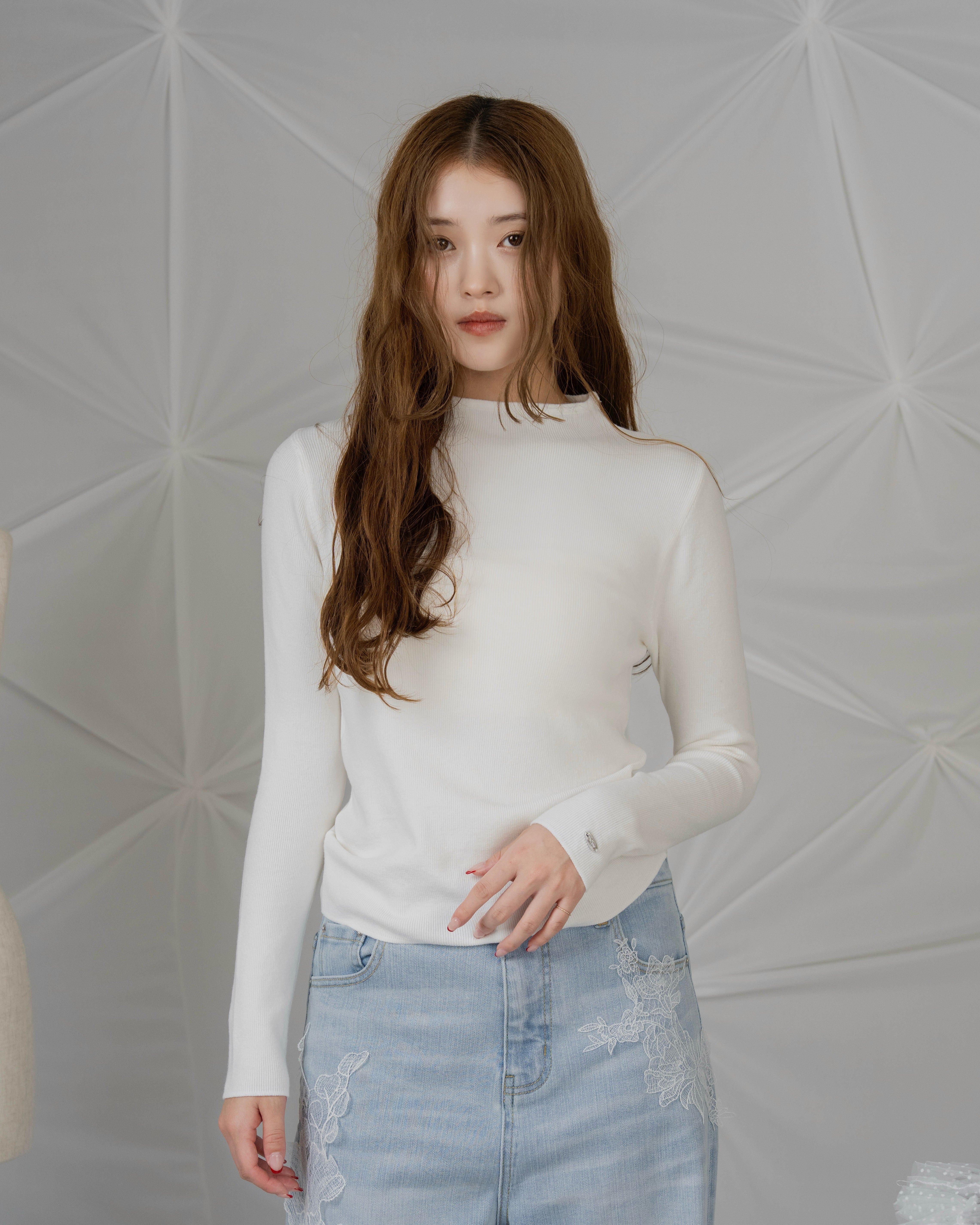 model:164cm/ホワイト