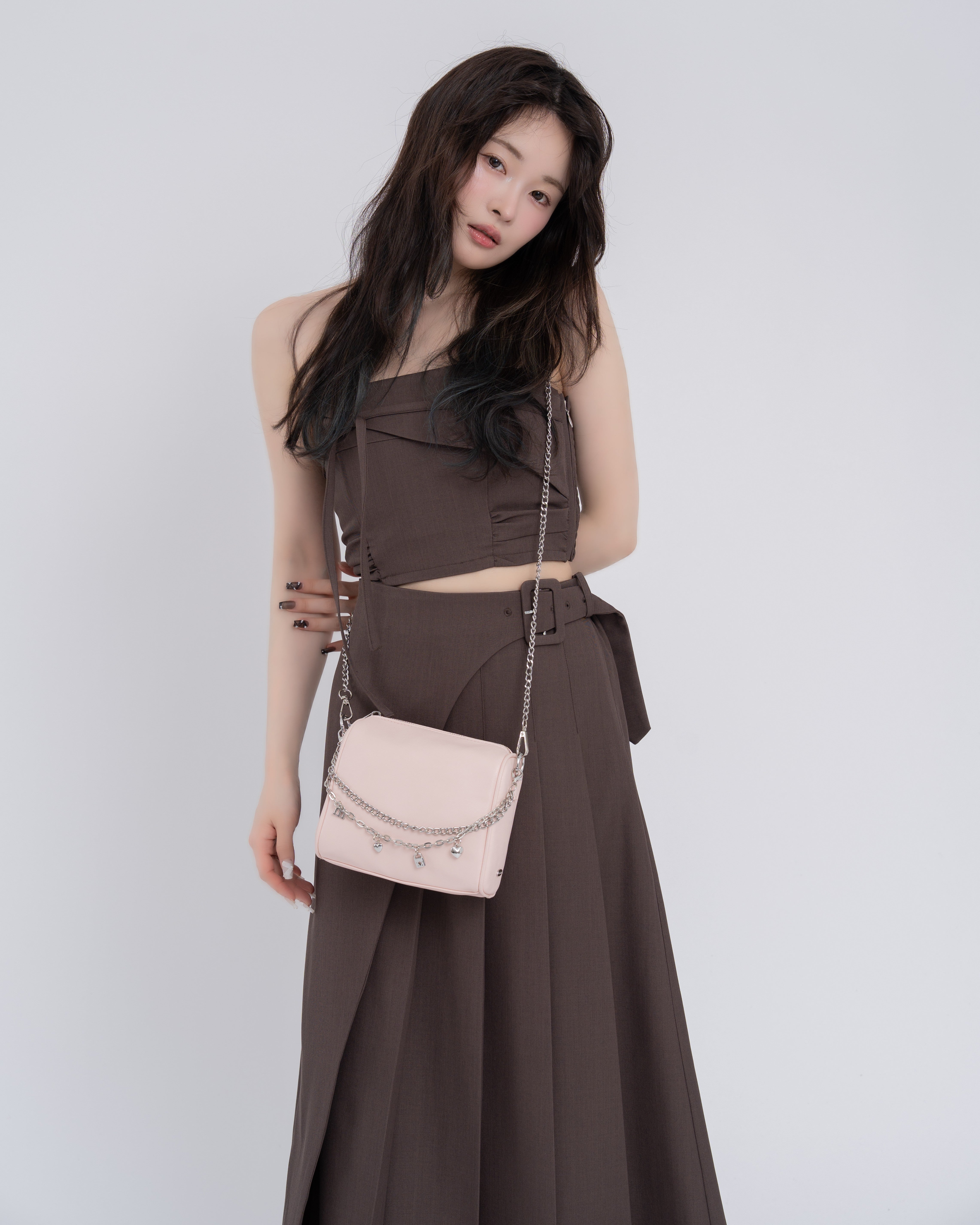 ビスチェプリーツスカートセットアップ