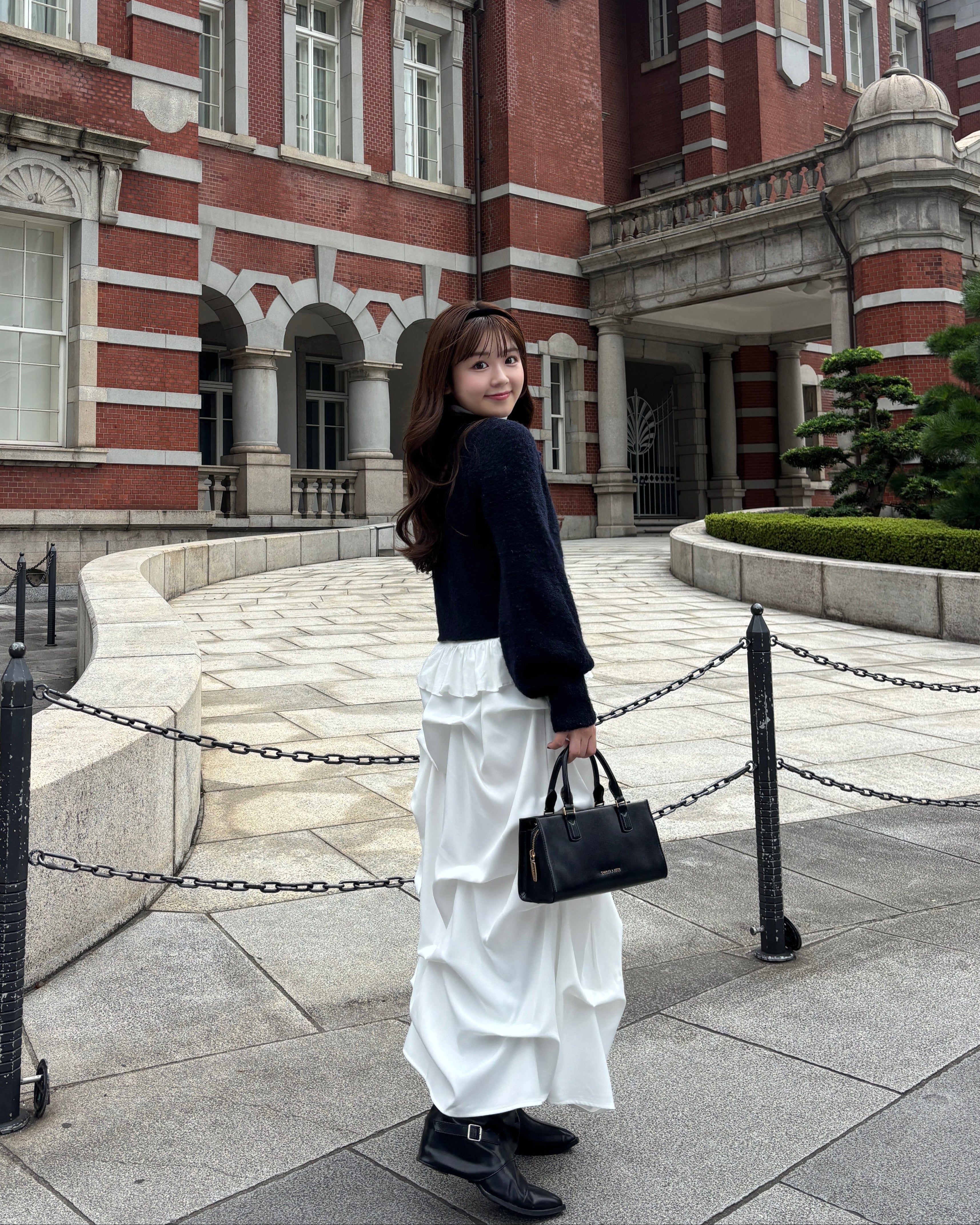 リボンビスチェタックスカートセットアップ｜MELLOWNEON (メロウネオン