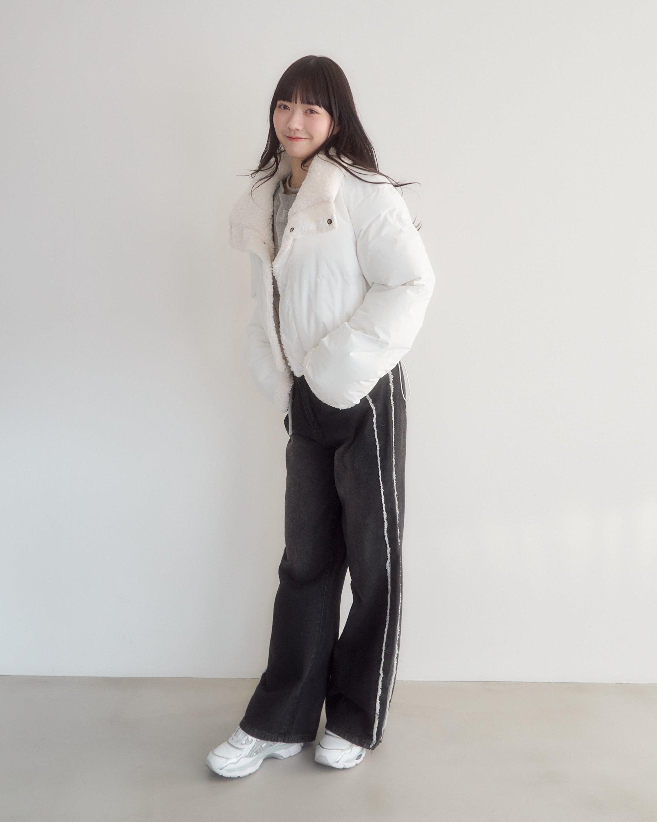 model:167cm/ホワイト