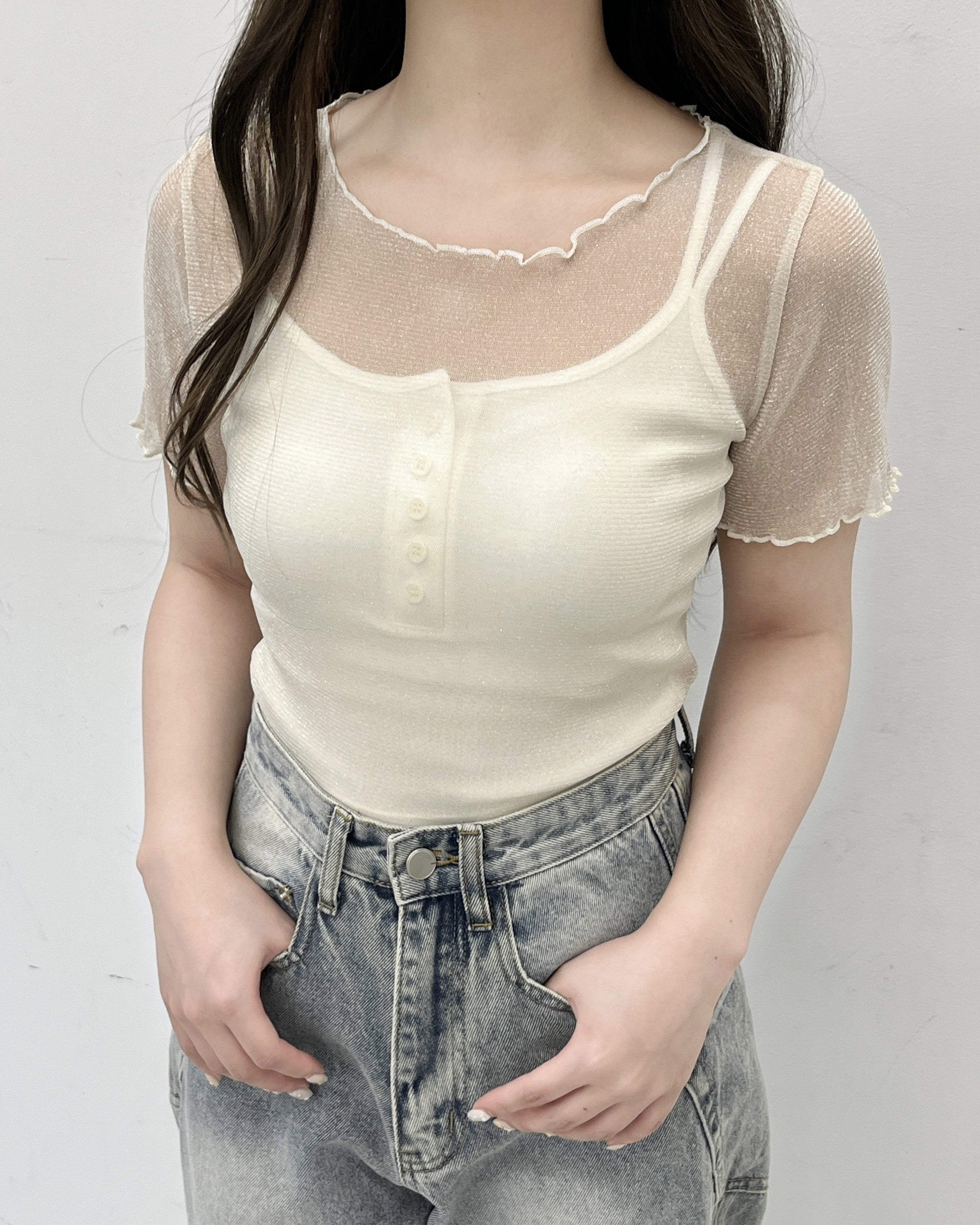 ラメシアーＴシャツ