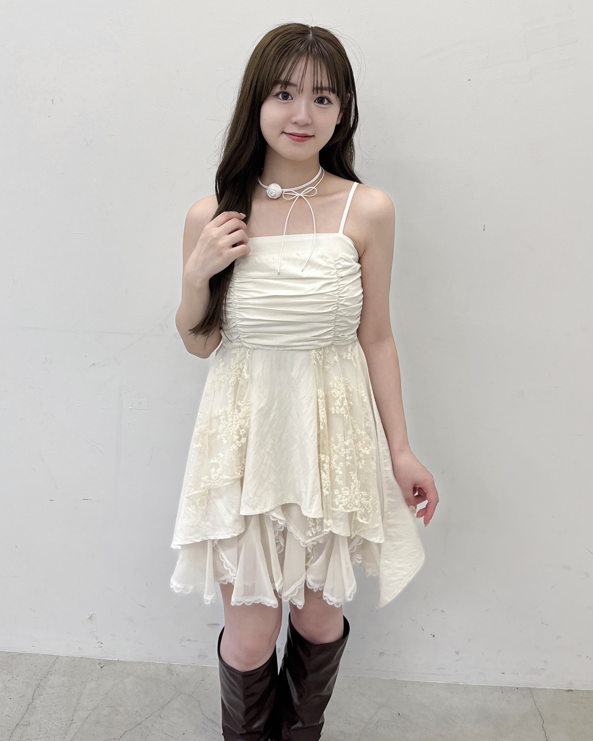 model:150cm/ライトベージュ